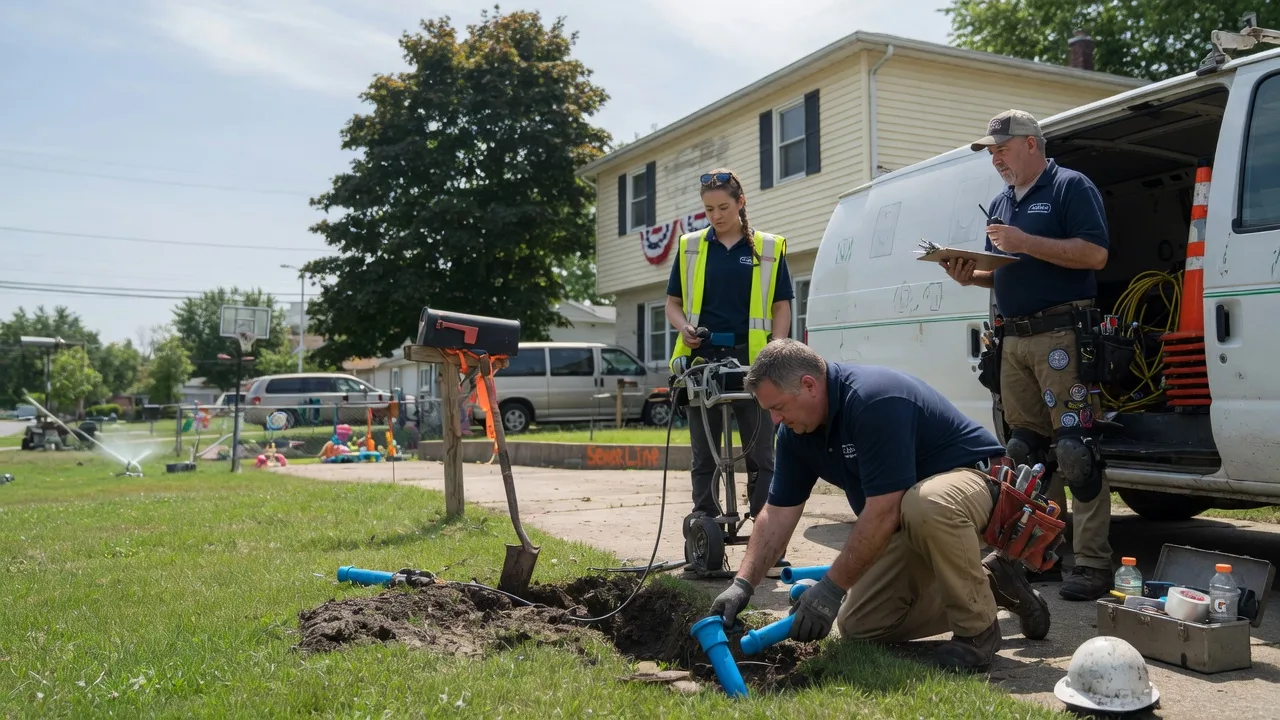 Slab Leak Repair in Mount Blanchard, OH near me
